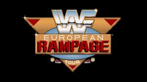 WWF European Rampage 1993's poster