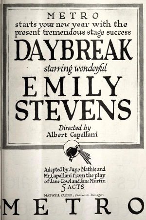 Daybreak's poster