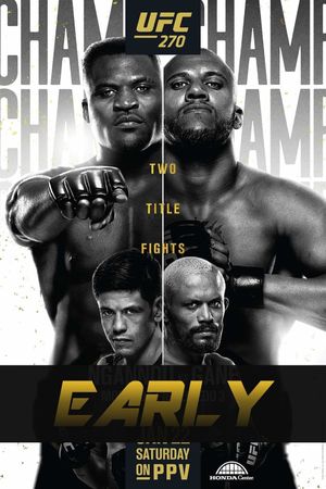 UFC 270: Ngannou vs. Gane's poster