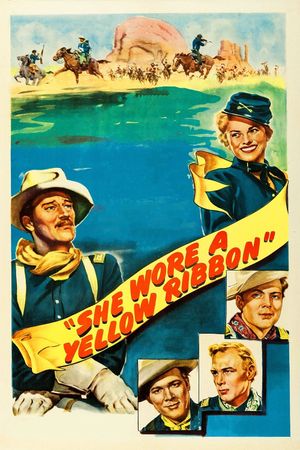She Wore a Yellow Ribbon's poster