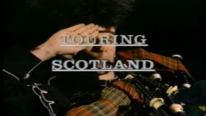 Touring Scotland's poster