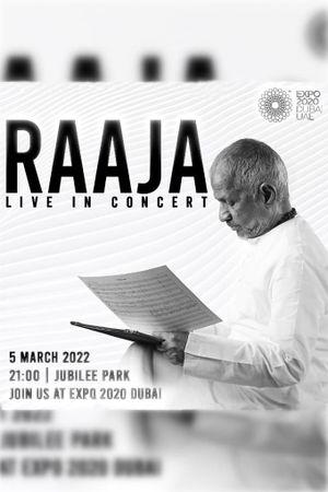Raaja Live in Concert Expo 2020 Dubai's poster