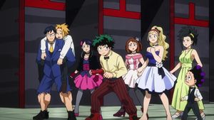 My Hero Academia: Two Heroes's poster