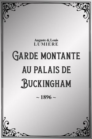 Garde montante au palais de Buckingham's poster