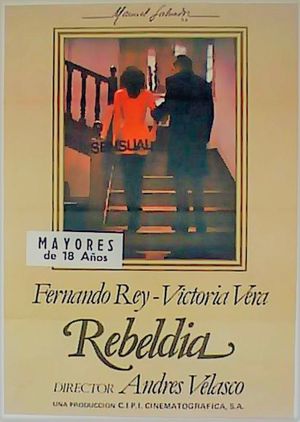 Rebeldía's poster
