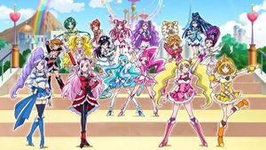 Pretty Cure All Stars DX 2: Kibou no Hikari - Rainbow Jewel o Mamore!'s poster