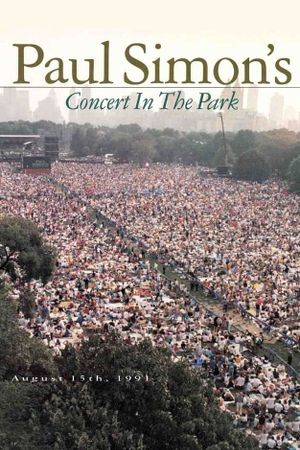 Paul Simon's Concert in the Park's poster