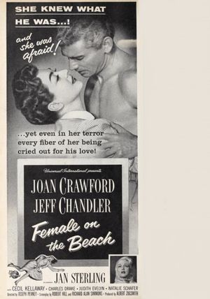 Female on the Beach's poster