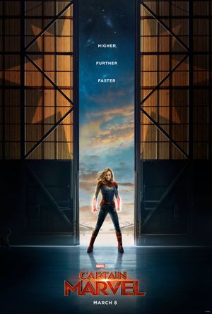 Captain Marvel's poster