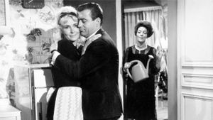 People in Luck's poster