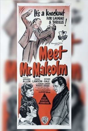 Meet Mr. Malcolm's poster