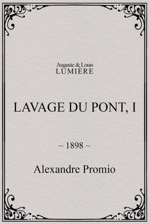 Lavage du pont, I's poster