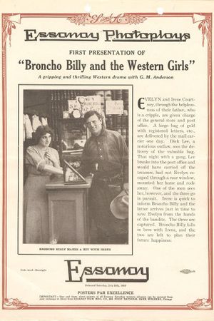 Broncho Billy and the Western Girls's poster