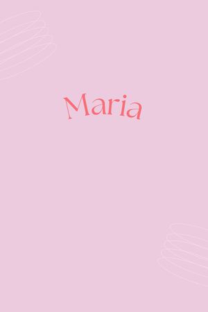 Maria's poster