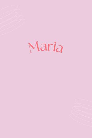 Maria's poster