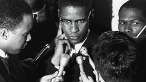 Malcolm X's poster