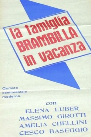 La famiglia Brambilla in vacanza's poster