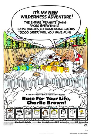 Race for Your Life, Charlie Brown's poster