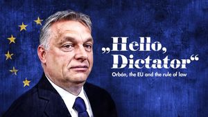 Hello, Dictator: Orbán, the EU and the Rule of Law's poster