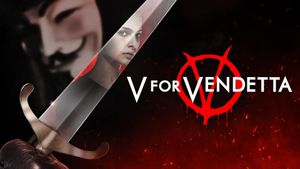 V for Vendetta's poster
