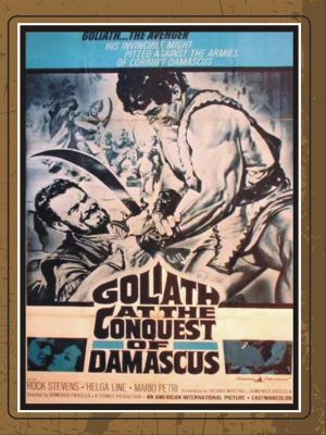 Goliath at the Conquest of Damascus's poster