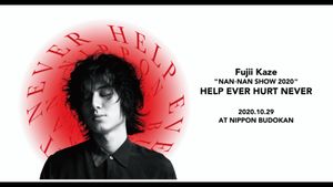 Fujii Kaze "NAN-NAN SHOW 2020" Help Ever Hurt Never's poster