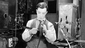 Sherlock Jr.'s poster