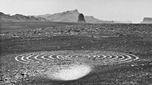 Stones and Flies: Richard Long in the Sahara's poster