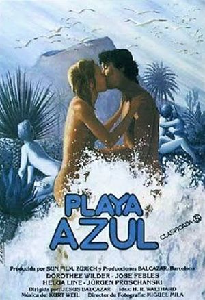 Playa azul's poster