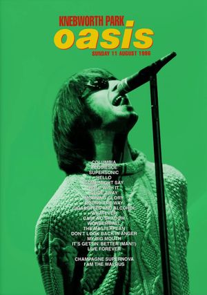 Oasis Live at Knebworth's poster