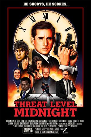 Threat Level Midnight: The Movie's poster