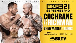 BKFC 21: Richman vs. Cochrane's poster