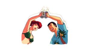 Maison Ikkoku: Shipwrecked on Ikkoku Island's poster