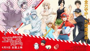 Hataraku Saibo!! Saikyo no Teki, Futatabi. Karada no Naka wa Cho Osawagi!'s poster