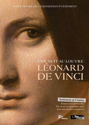 A Night at the Louvre: Leonardo da Vinci's poster