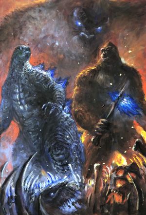 Godzilla x Kong: The New Empire's poster