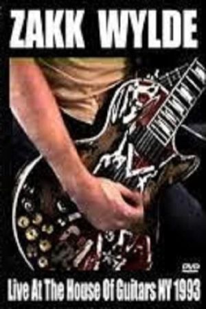 Zakk Wylde: House of Guitars 1993's poster