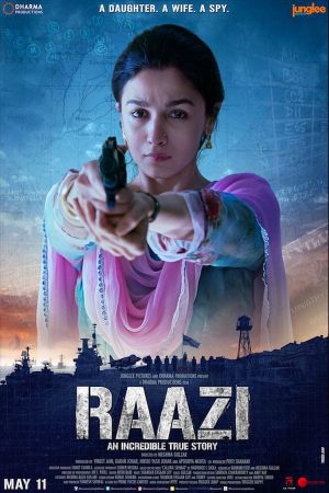 Raazi's poster