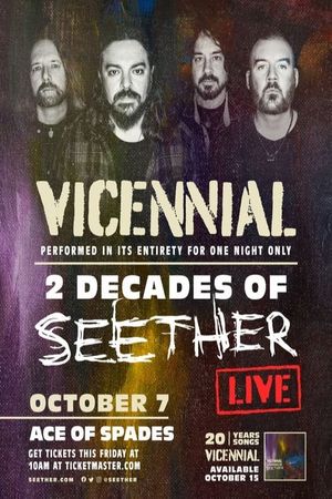 Seether | Vicennial Live Stream's poster