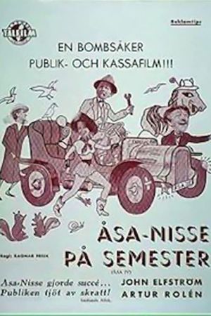 Åsa-Nisse på semester's poster