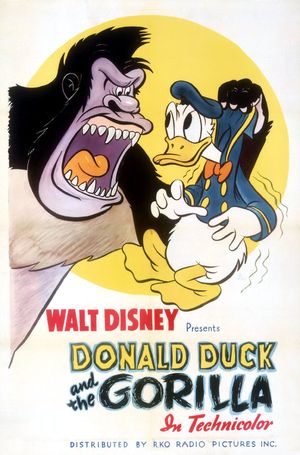 Donald Duck and the Gorilla's poster