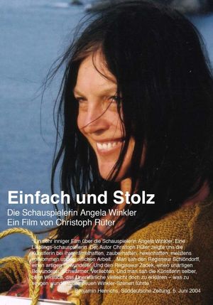 Simple and Proud: The Actress Angela Winkler's poster