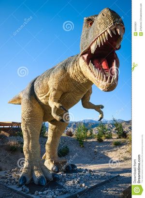 Tyrannosaurus Azteca's poster