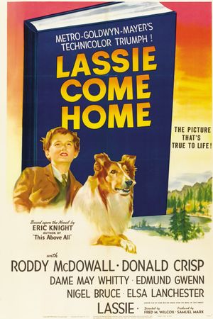 Lassie Come Home's poster