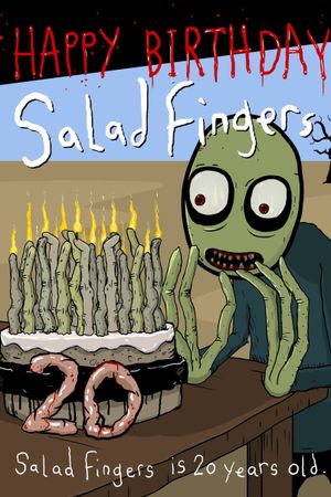 Salad Fingers 20th Anniversary Special's poster