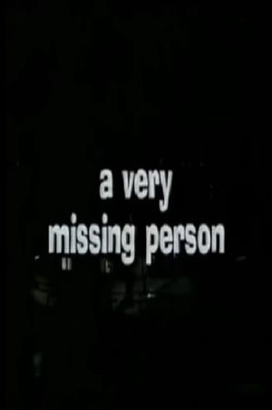 A Very Missing Person's poster