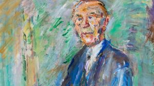 Oskar Kokoschka - Portraits européens's poster