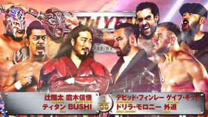 NJPW New Year Dash!! 2025's poster