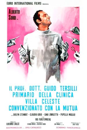 Il Prof. Dott. Guido Tersilli primario della Clinica Villa Celeste convenzionata con le mutue's poster