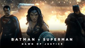 Batman v Superman: Dawn of Justice's poster